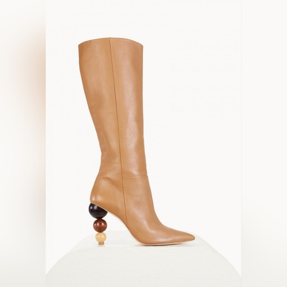 cult gaia Shoes - Symone Boots Camel Cult Gaia